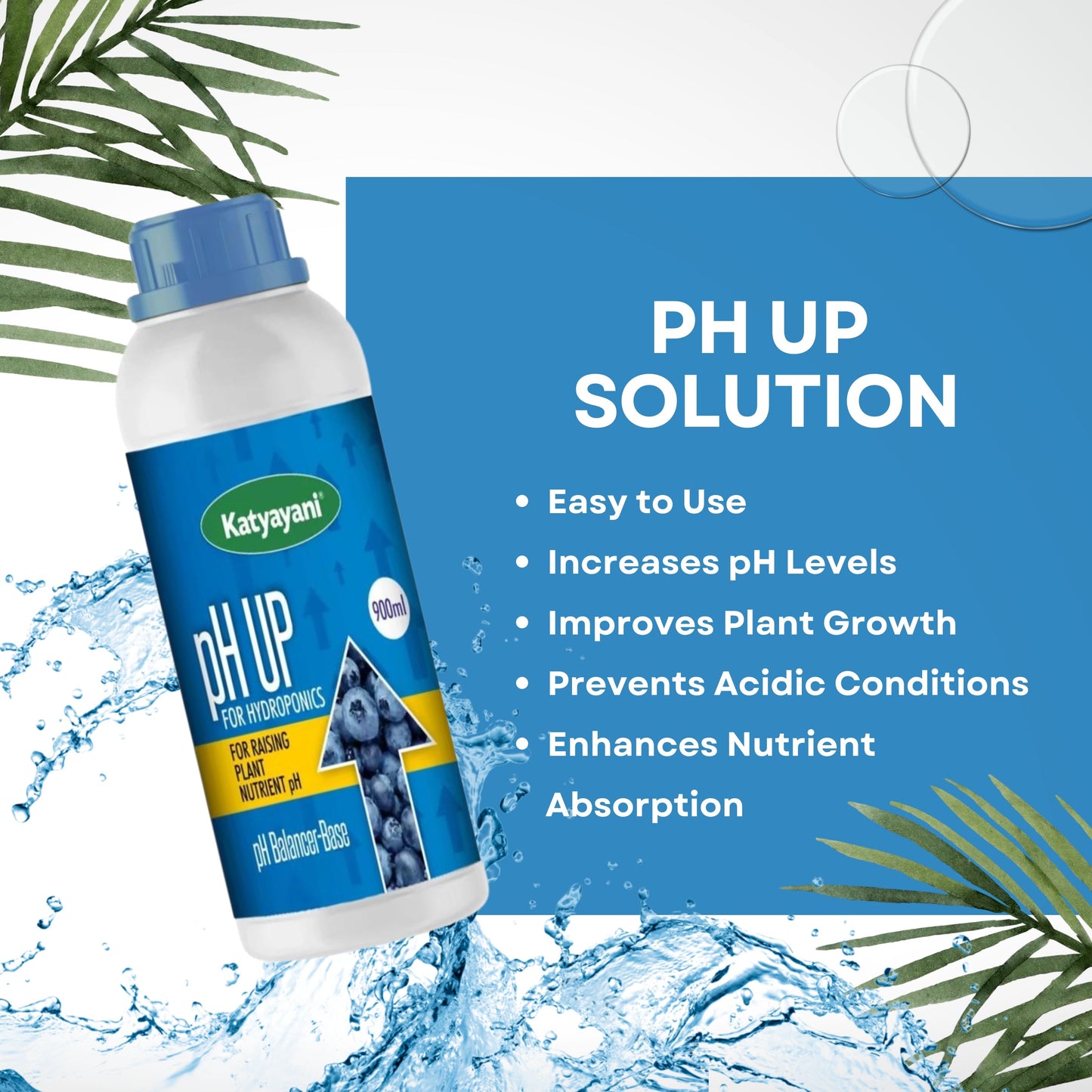 GGV pH Up Solution Green Garden Vibes Hydroponics