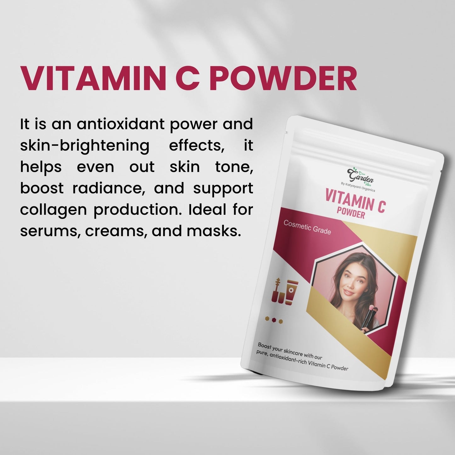 GGV Vitamin C-Cosmetic Grade Green Garden Vibes Grades