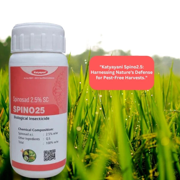 GGV Spinosad 2.5% SC | Natural Bio-Insect Solution for Caterpillar & Leaf Miner Control in Canada Green Garden Vibes Canada