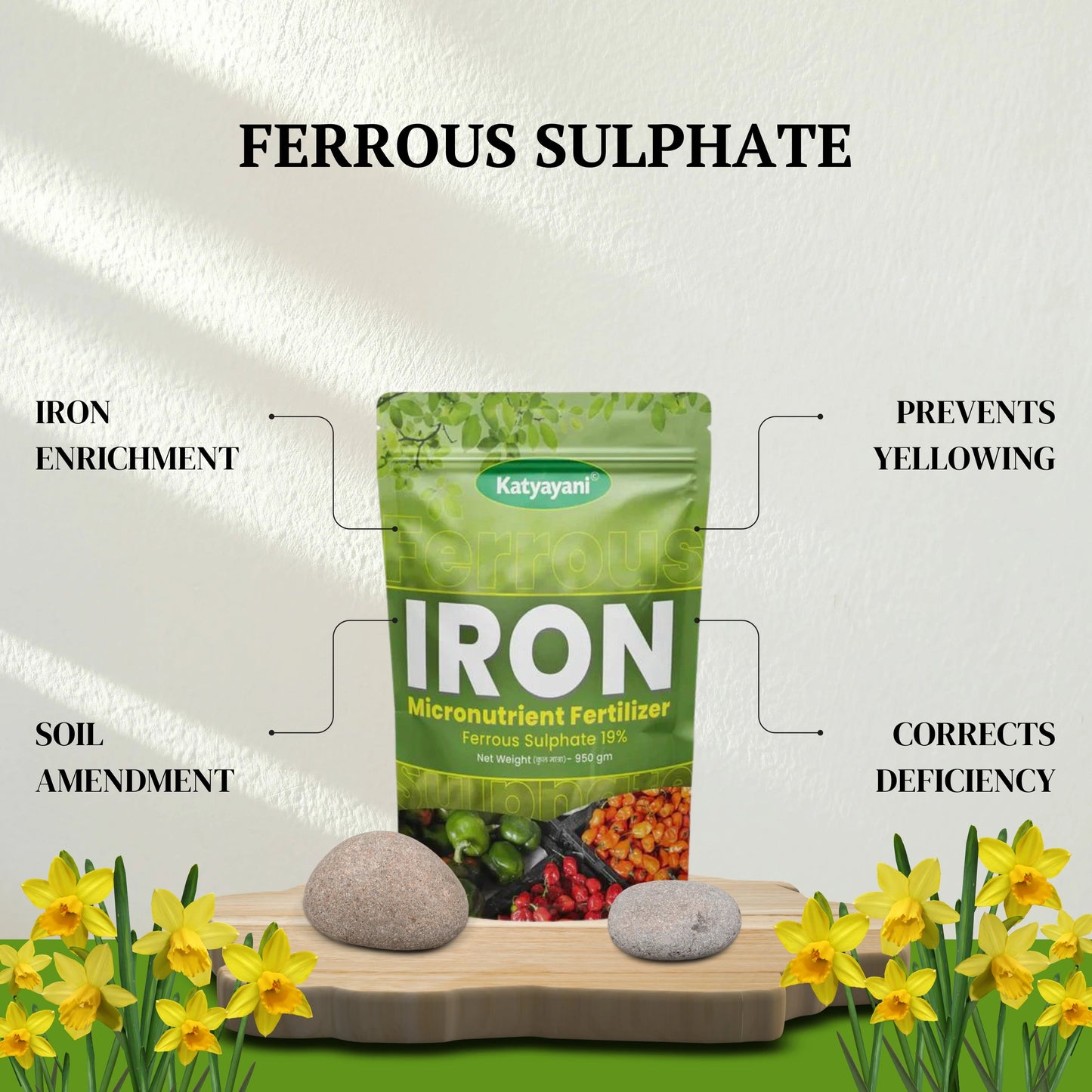 GGV Ferrous Sulphate Green Garden Vibes Canada