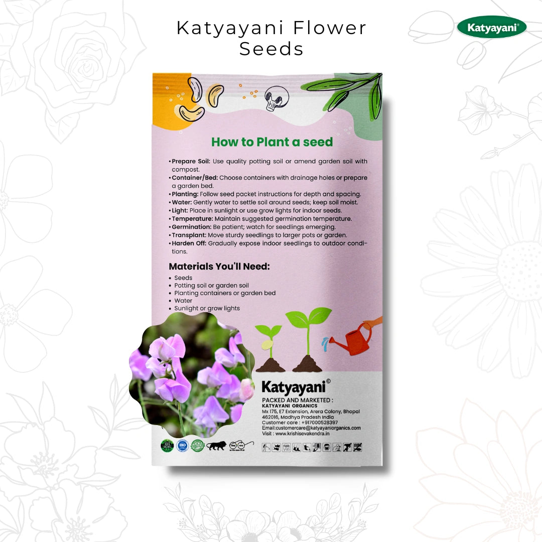 GGV Sweet Pea Royal Mix Flowering Seeds