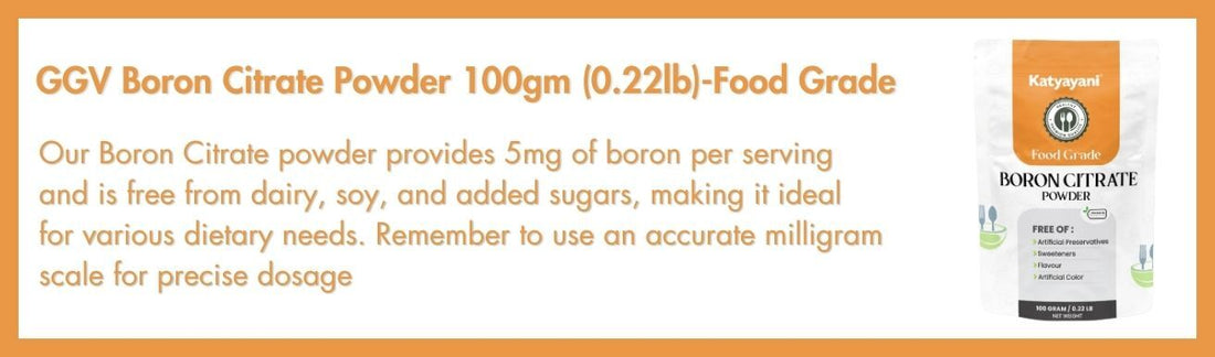 Boron Citrate Powder