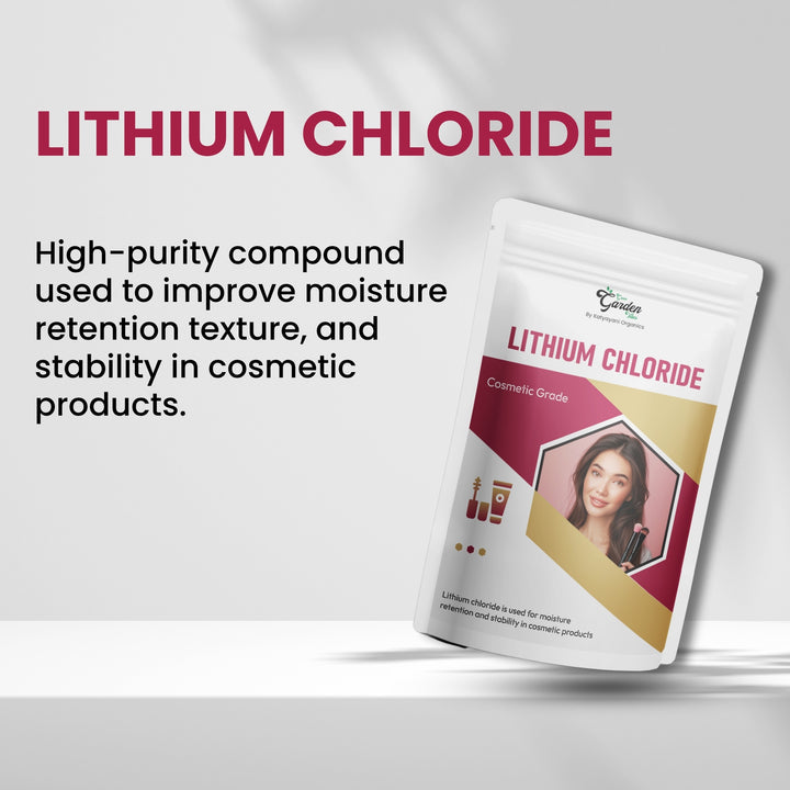 GGV Lithium Chloride 100gm (3.6oz)-Cosmetic Grade Green Garden Vibes Grades