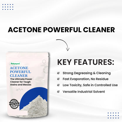 GGV Acetone Powerful Cleaner for Home, Business, and Industry 454 gm Green Garden Vibes Grades