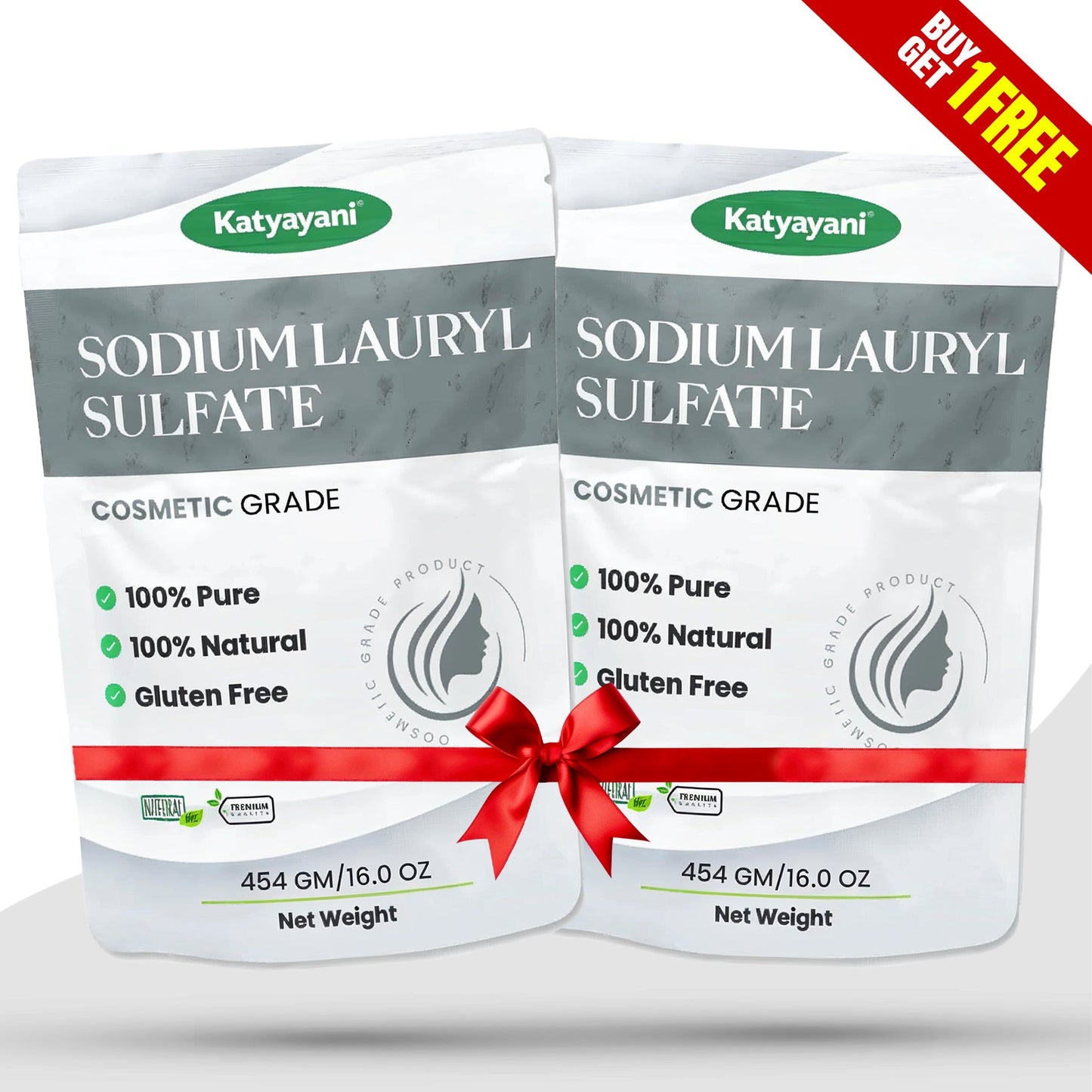 GGV Sodium Lauryl Sulfate (SLS) Cosmetic Grade 454 gm | Buy 1 Get 1 Free | High-Purity Foaming & Cleansing Agent for Personal Care Formulations Green Garden Vibes Canada