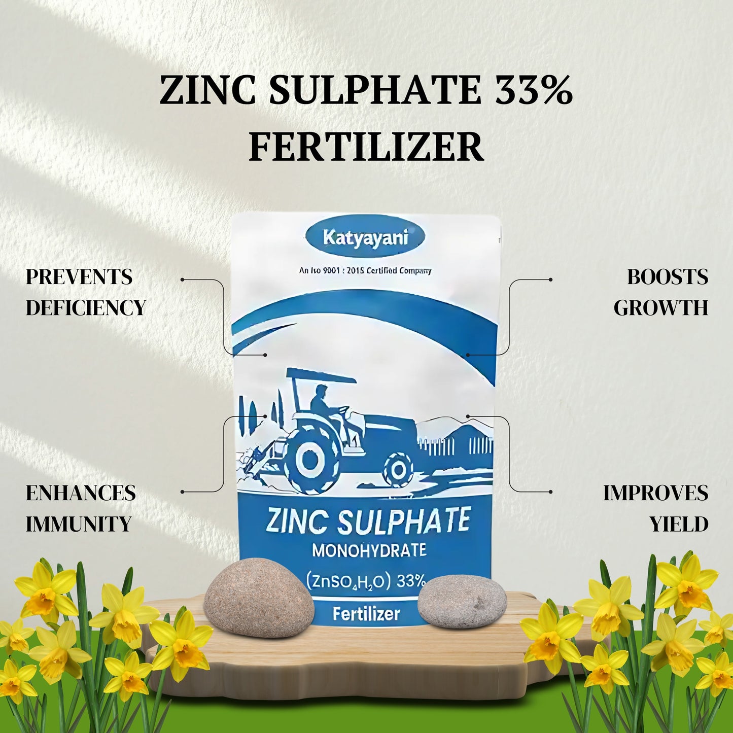 Zinc Sulphate 33% Fertilizer