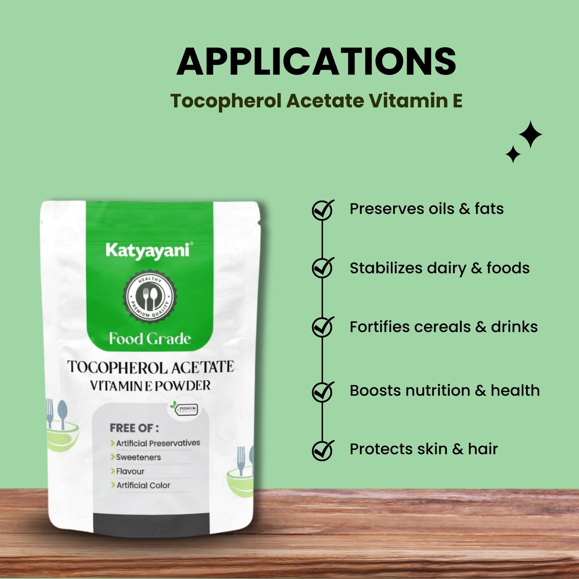 GGV Tocopherol Acetate Vitamin E Alpha 340gm (12oz)-Food Grade Green Garden Vibes Grades