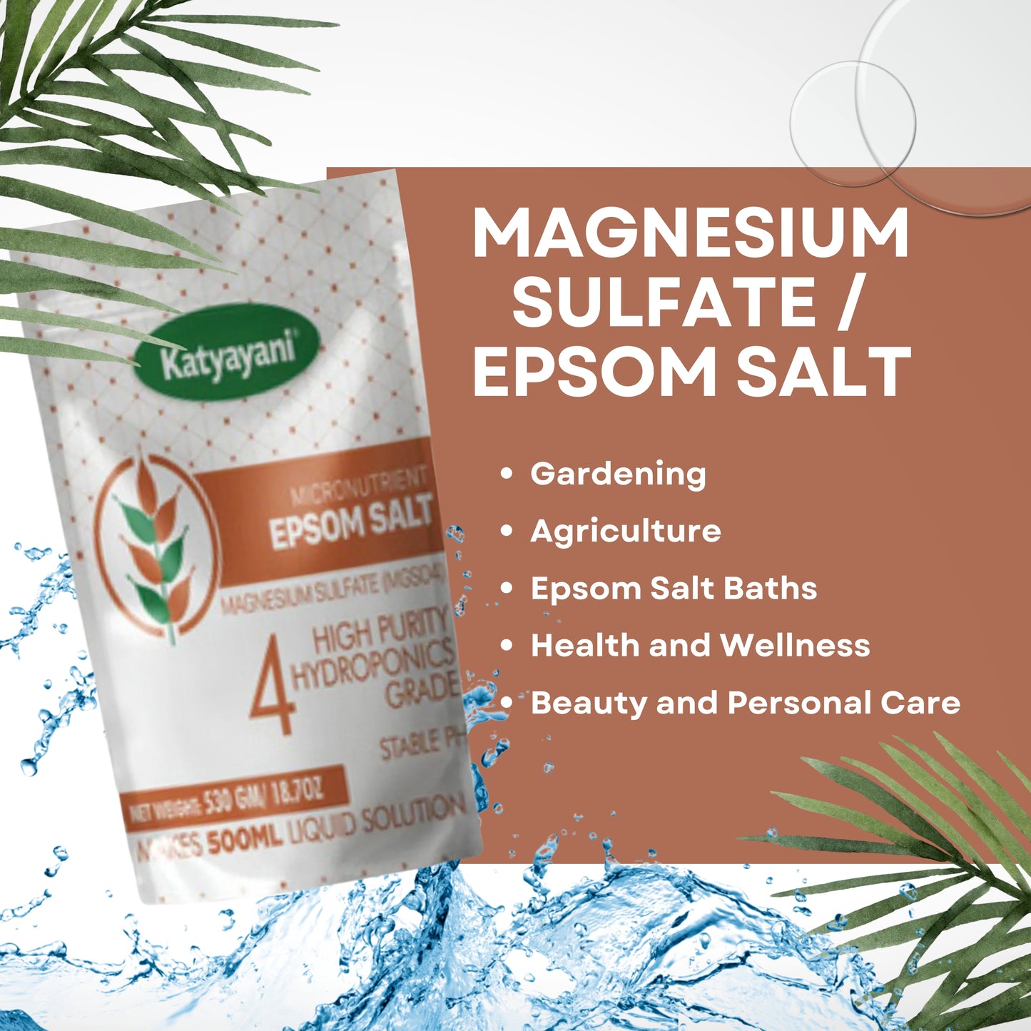 Magnesium Sulfate / Epsom salt