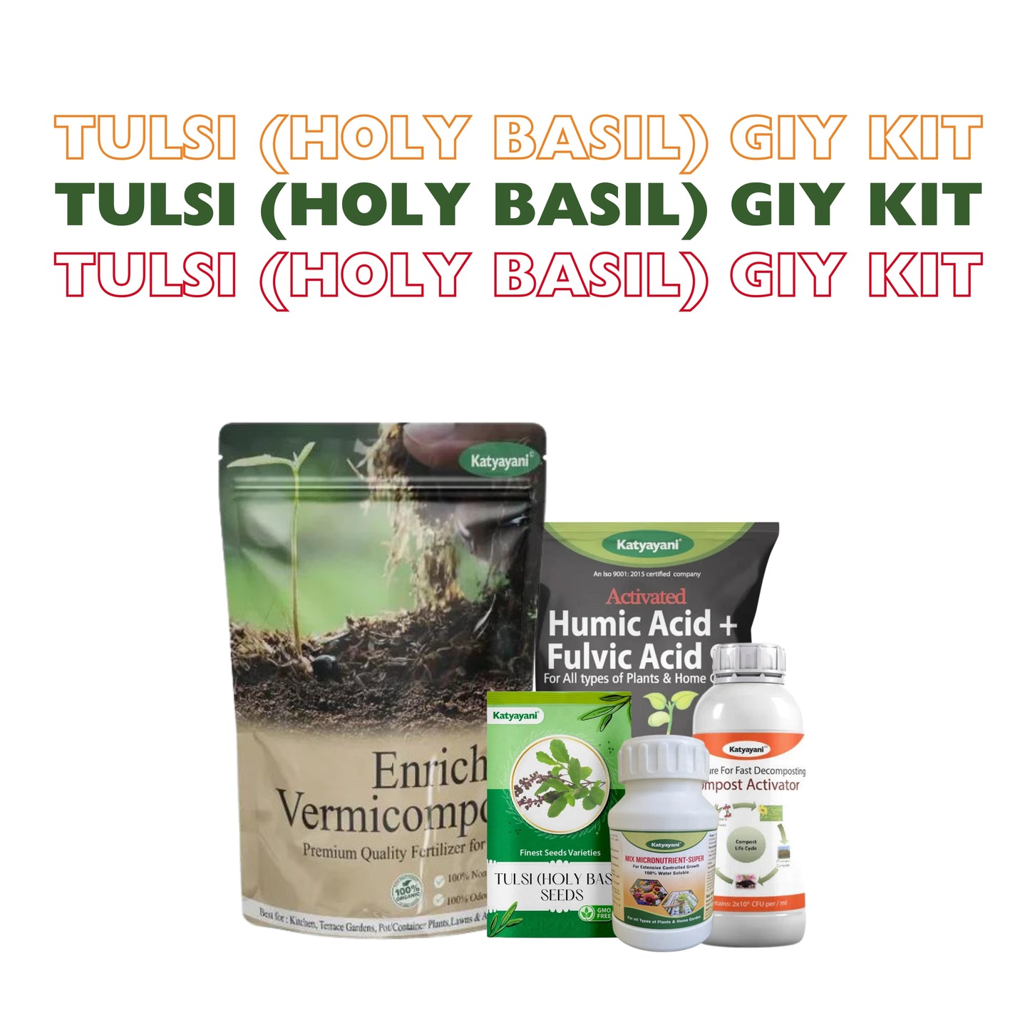 Tulsi (Holy Basil) Grow it yourself kit