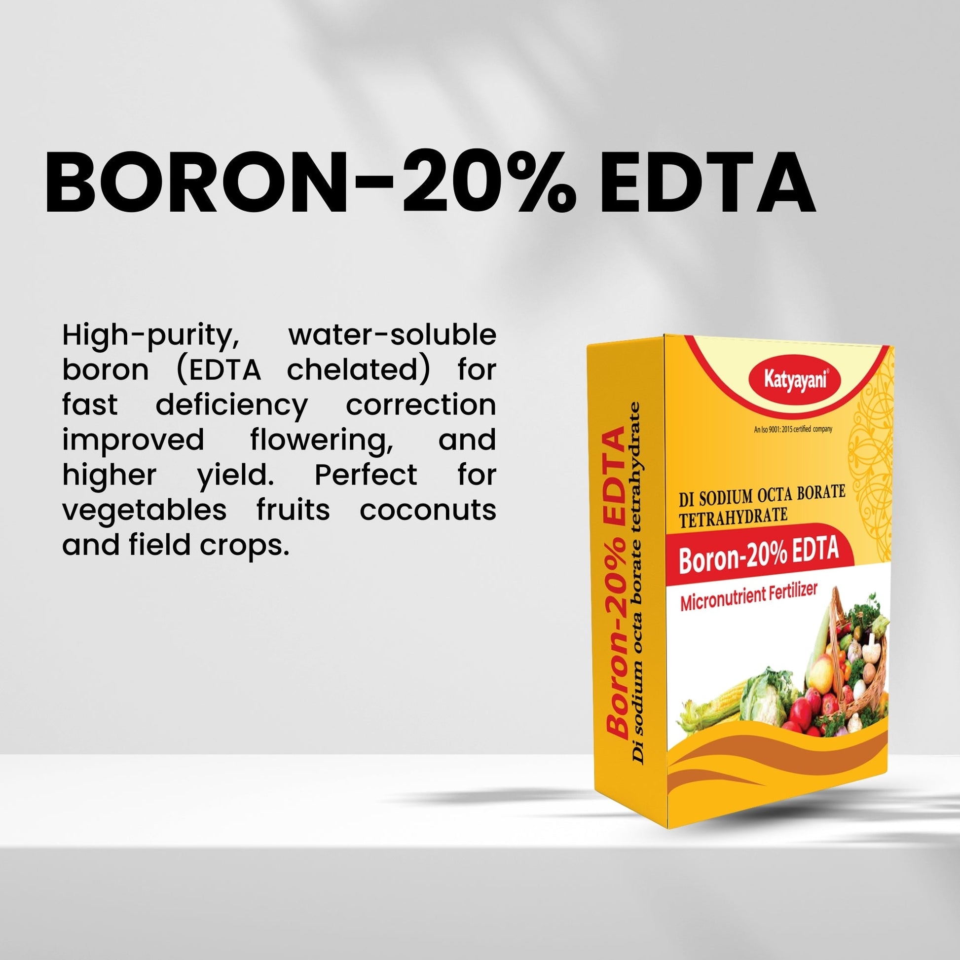 GGV Boron 20% EDTA | Micronutrient Fertilizer Green Garden Vibes