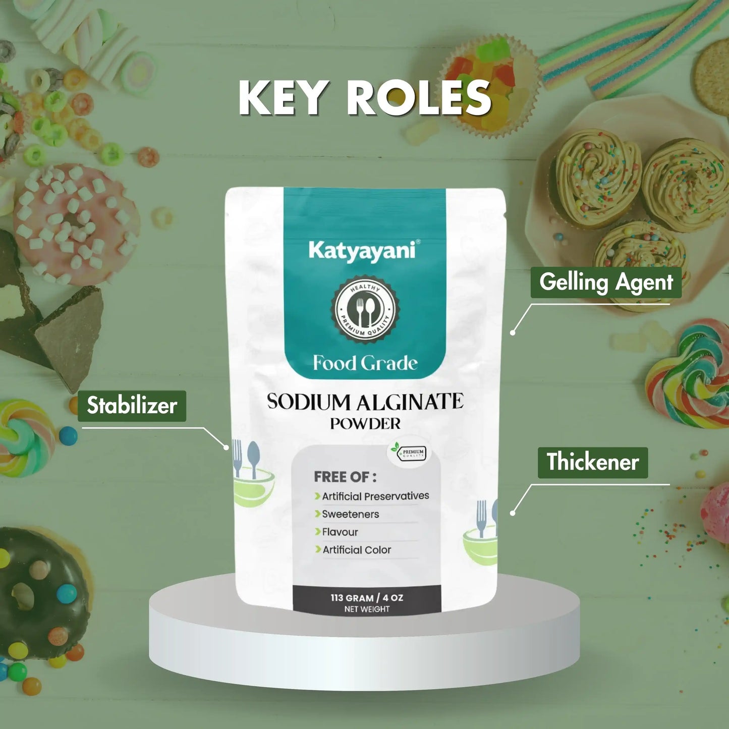 Green garden vibes sodium alginate
Best quality sodium alginate