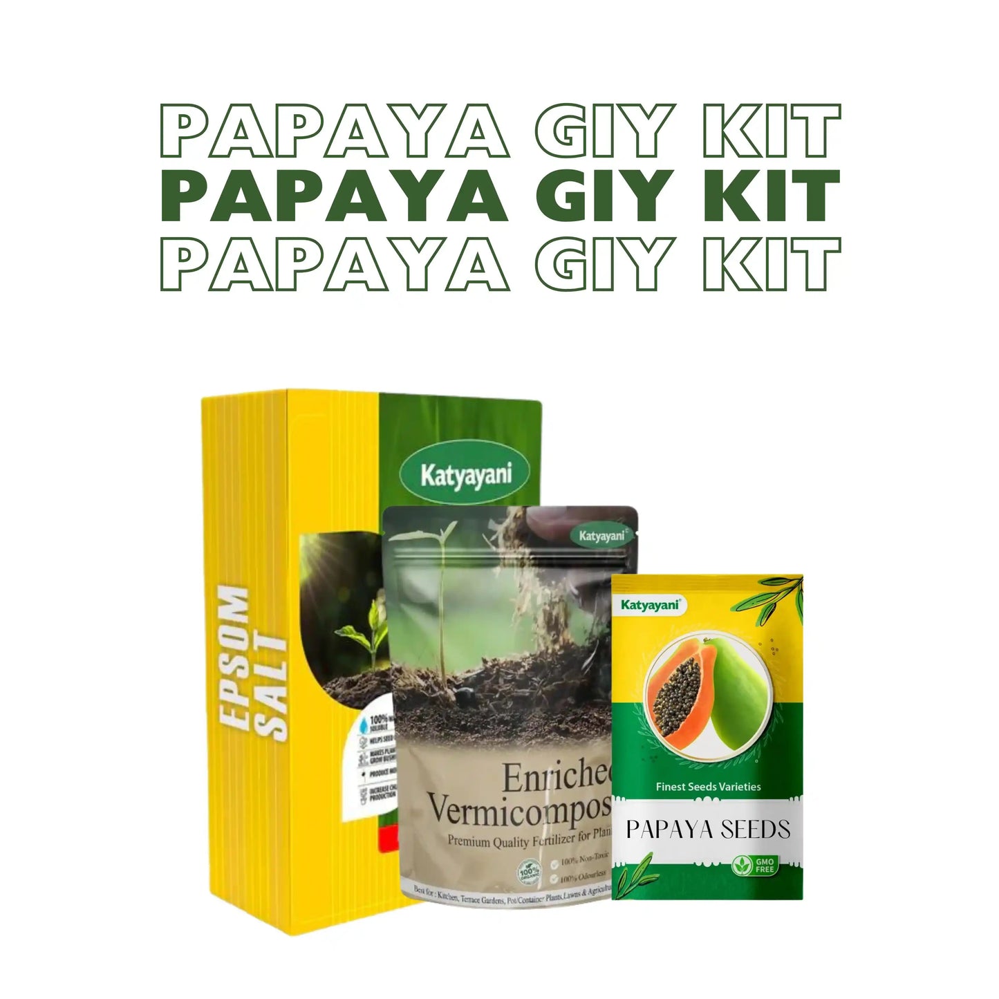 Papaya Grow It Yourself Kit