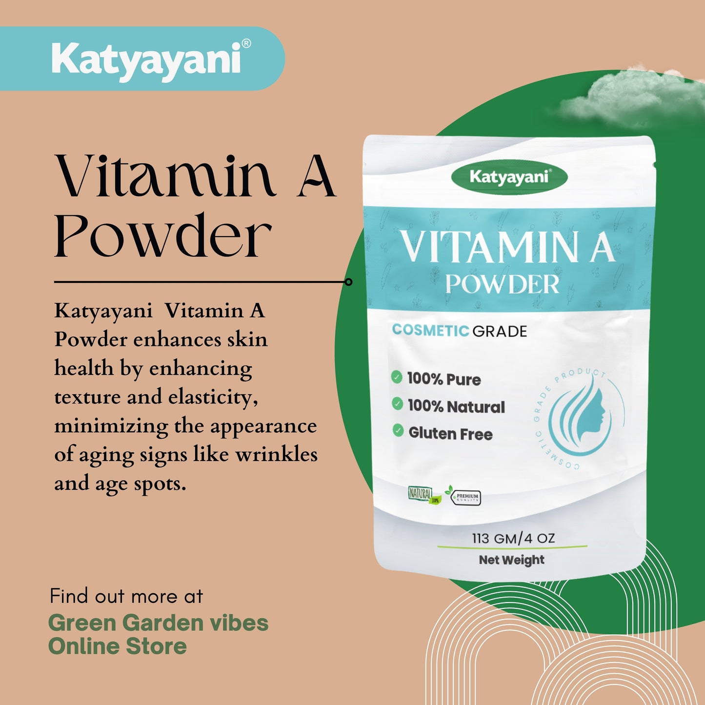 Vitamin A Powder 113 gm (4 oz)