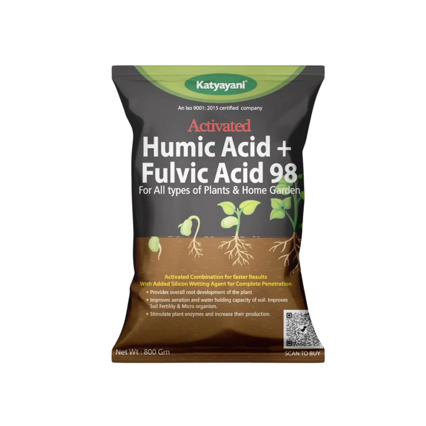 Activated Humic And Fulvic Acid Fertiliser