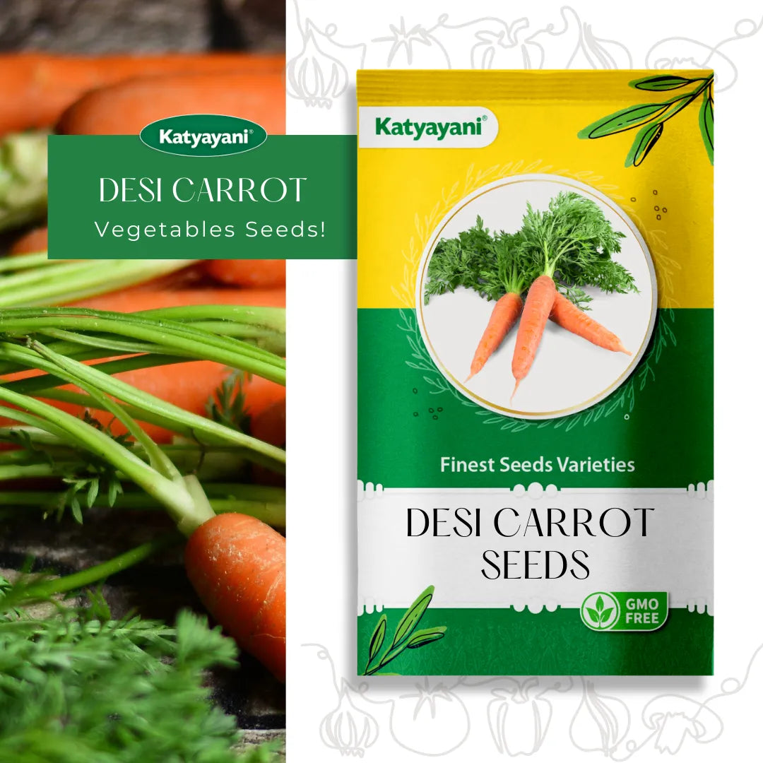 Desi Carrot (long) Vegetable Seeds