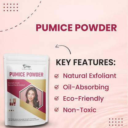 GGV Pumice Powder 227 gm (8 oz)-Cosmetic Grade Green Garden Vibes Grades