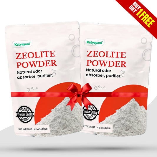 GGV Zeolite Powder 454 gm (1lb) – Cleaning Grade | Buy 1 Get 1 Free | Natural Detox & Eco-Friendly Cleaning Solution Green Garden Vibes Canada