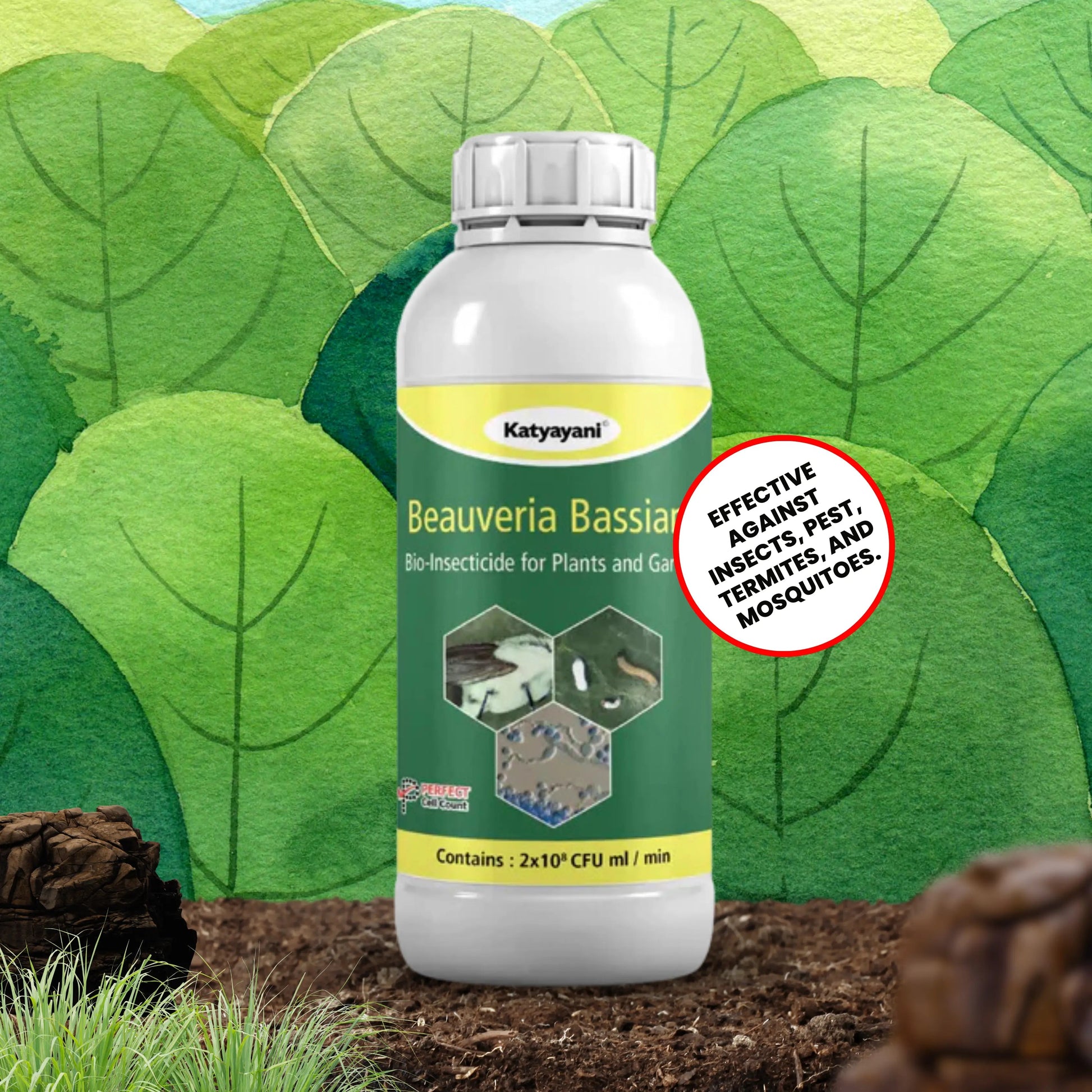 GGV Beauveria Bassiana Liquid | Bio Crop Care Solution | Soil & Plant Health | Canada GGV canada