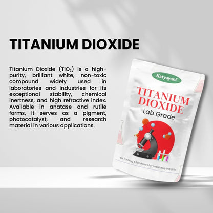 GGV Titanium Dioxide: Lab Grade (TiO2) (0.8lb) Green Garden Vibes Grades