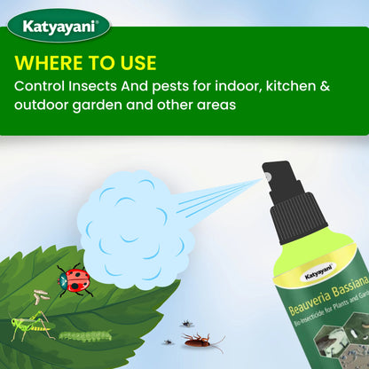 GGV Beauveria Bassiana Liquid | Bio Crop Care Solution | Soil & Plant Health | Canada GGV canada