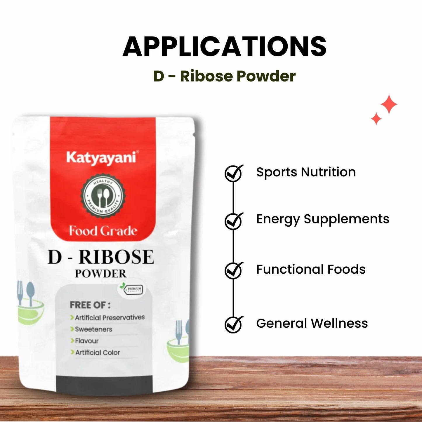 GGV D-Ribose Powder-Food Grade |Supports Muscle Recovery |Promotes Heart Health Green Garden Vibes Grades