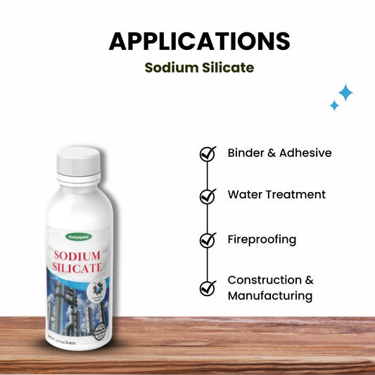 katyayani GGV Sodium Silicate 473ml – Industrial Grade | High-Performance Binder & Sealant Green Garden Vibes Grades