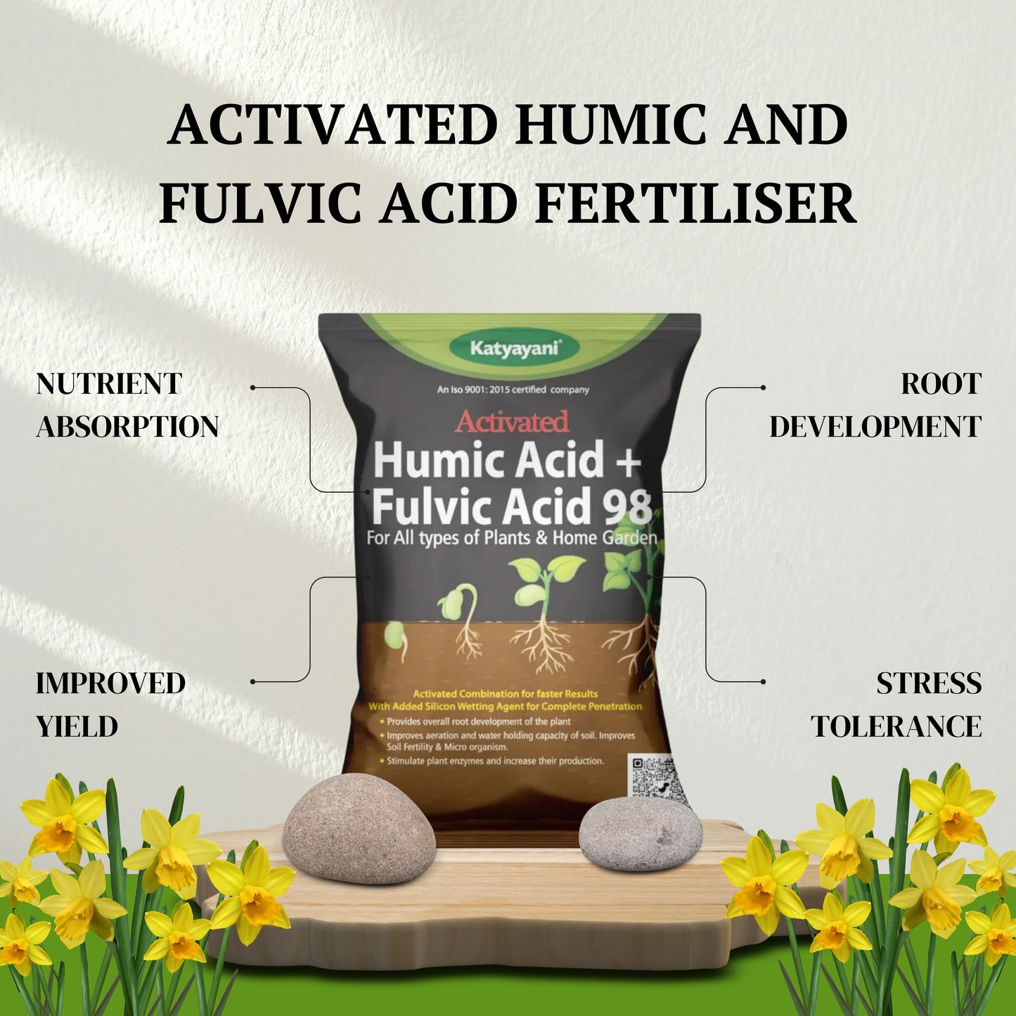 Activated Humic And Fulvic Acid Fertiliser