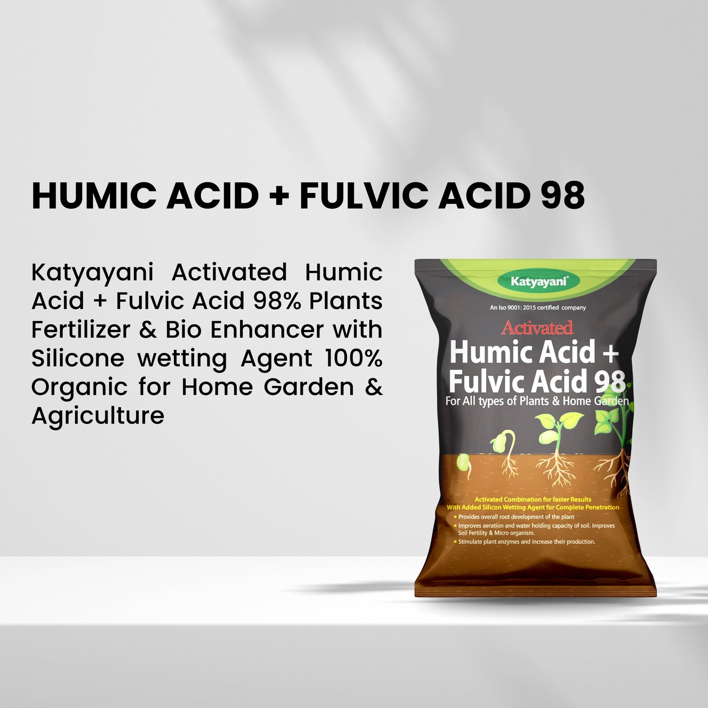 GGV Katyayani Humic Acid + Fulvic Acid – Organic Soil & Plant Support for Canada
