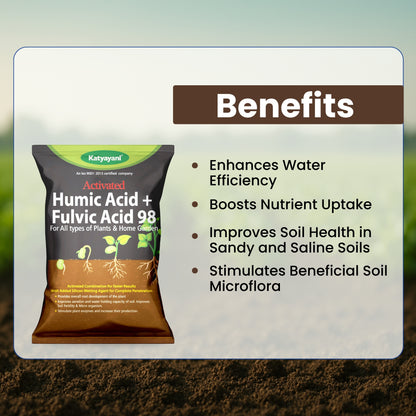 GGV Katyayani Humic Acid + Fulvic Acid – Organic Soil & Plant Support for Canada