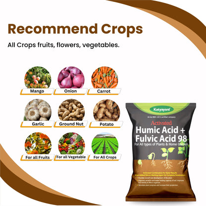 GGV Katyayani Humic Acid + Fulvic Acid – Organic Soil & Plant Support for Canada