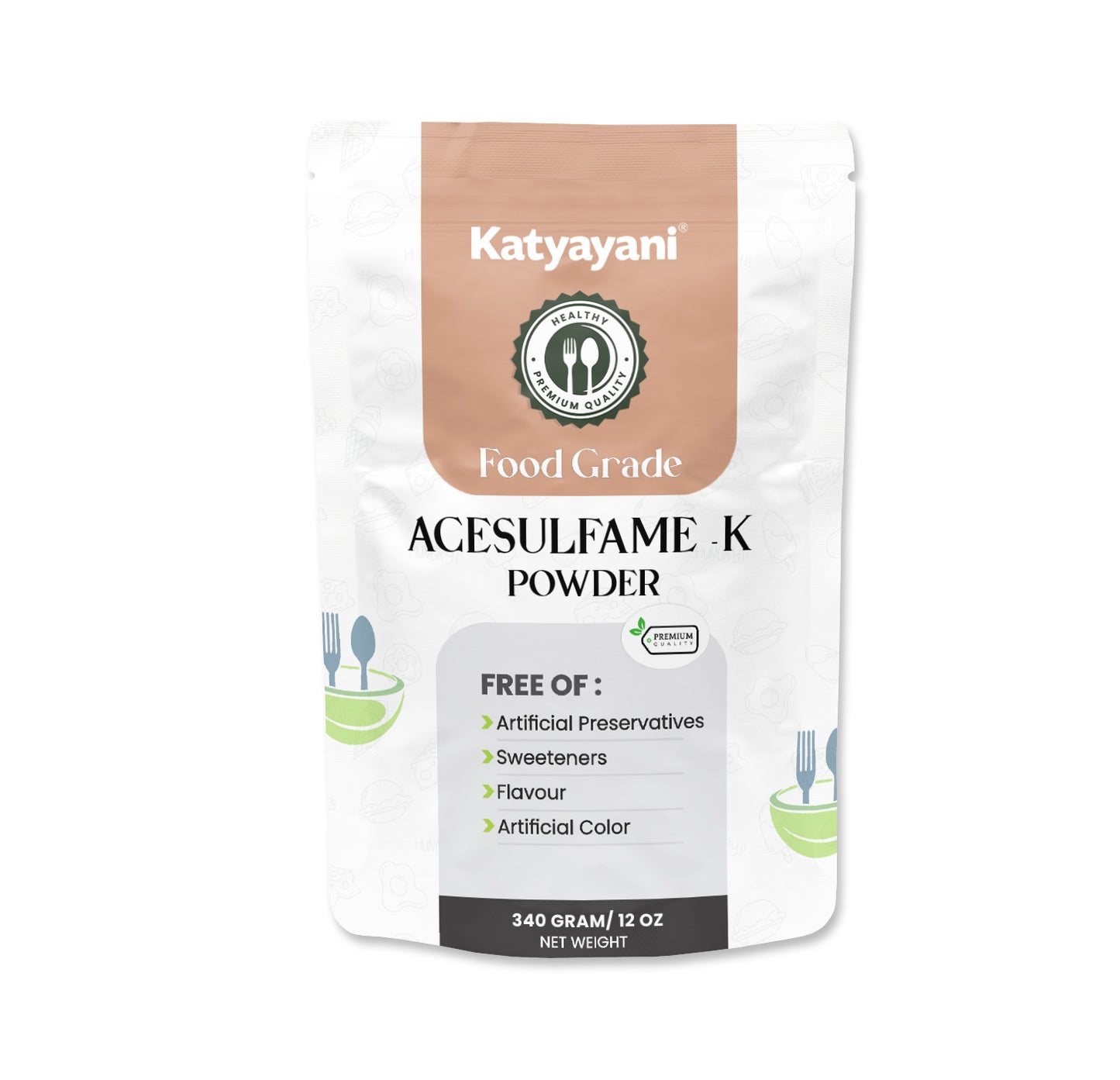 Acesulfame Potassium Food grade 340gm (12oz)