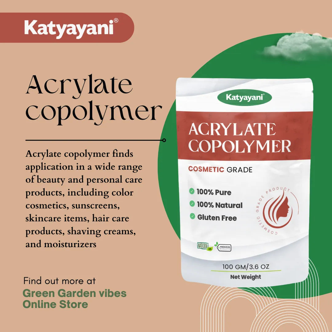 Acrylate Copolymer for Skin and Hair Care 100 gm (3.6 oz)