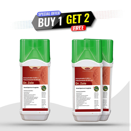 GGV Katyayani Dr. Zole | Dual-Action (Azoxystrobin 11% + Tebuconazole 18.3% SC) GGV canada