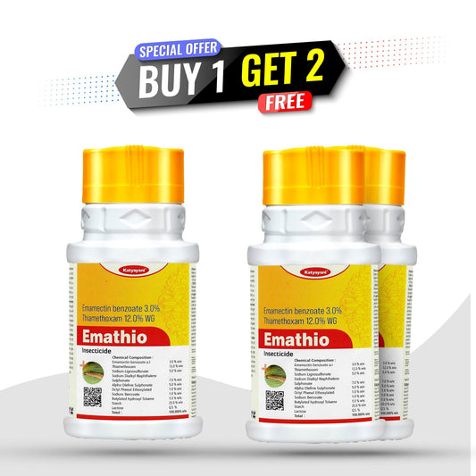 GGV Katyayani Emathio Triple Attack Pack – Buy 1, Get 2 Free | Dual Action Crop Care Solution GGV canada