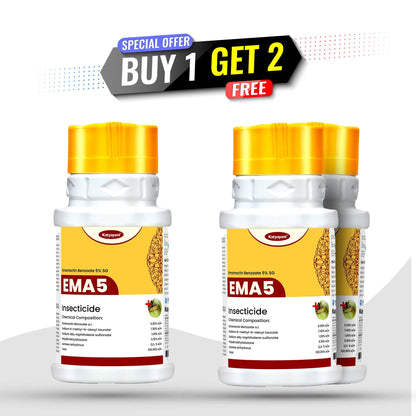 🌱 GGV Katyayani EMA 5 ,Buy 1, Get 2 Free | Emamectin Benzoate 5% SG Crop Care Solution GGV canada