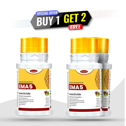 🌱 GGV Katyayani EMA 5 ,Buy 1, Get 2 Free | Emamectin Benzoate 5% SG Crop Care Solution GGV canada