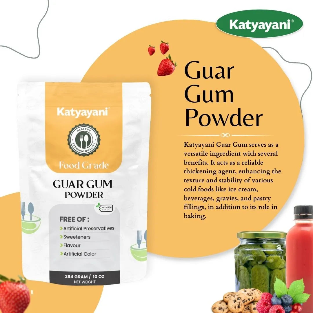 Guar Gum Powder 284 gm (10 oz)-Food Grade Green Garden Vibes Grades