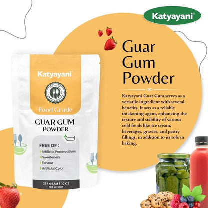 Guar Gum Powder 284 gm (10 oz)-Food Grade Green Garden Vibes Grades