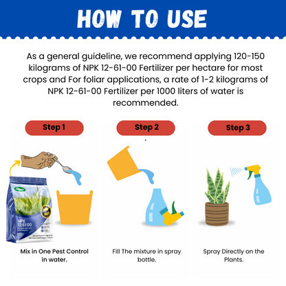 GGV NPK 12 61 00 | Fertilizer Green Garden Vibes