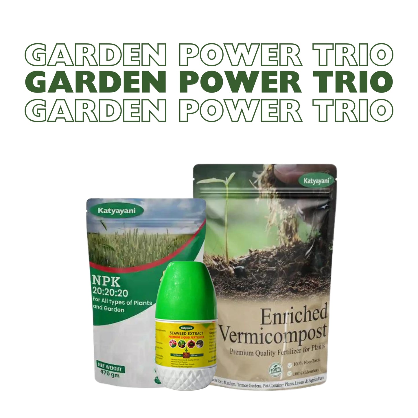 Garden Power Trio