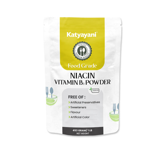 Niacin Powder - Vitamin B3 Supplement 453 gm (1lb)