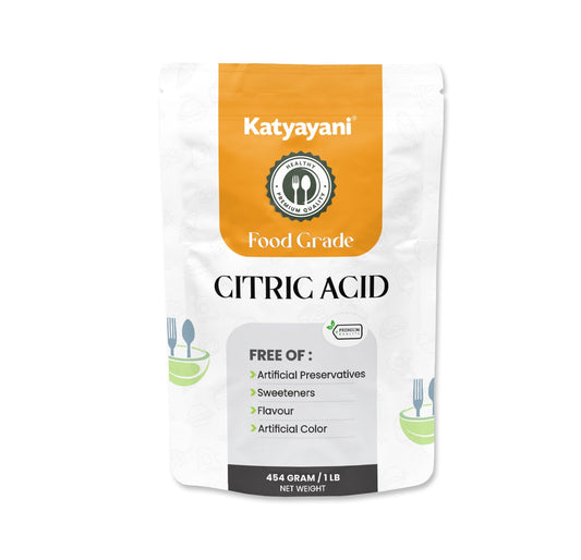Citric Acid 454 gm (1 lb)-Food Grade Green Garden Vibes Grades