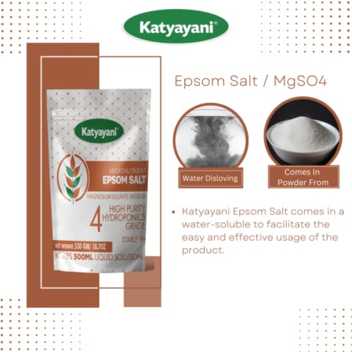 Magnesium Sulfate / Epsom salt