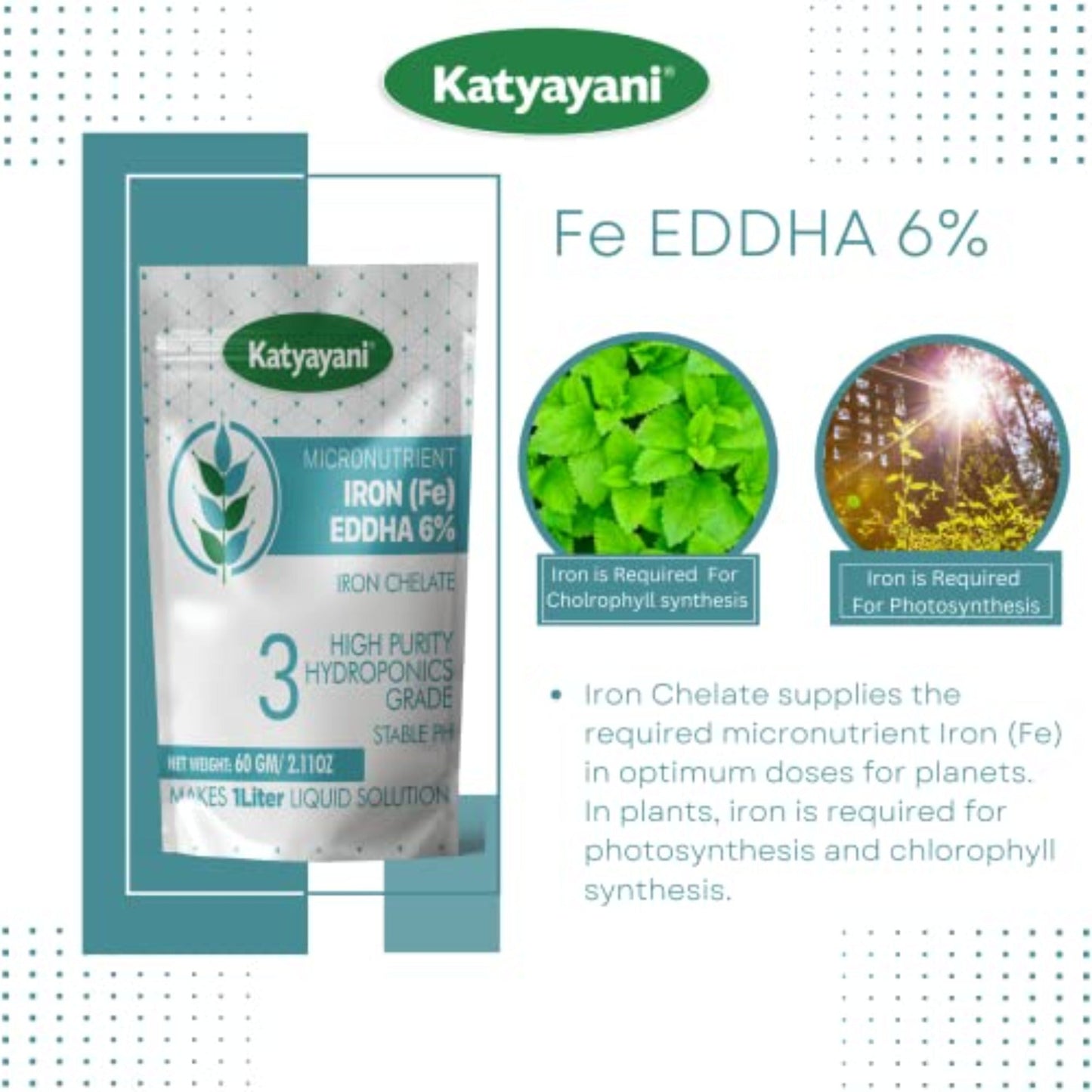 Iron EDDHA: Micronutrient